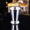 Стальная кружка для Moscow Mule, стакан для коктейлей, классические стаканы Mints Julep, многоразовые металлические стаканы для питья