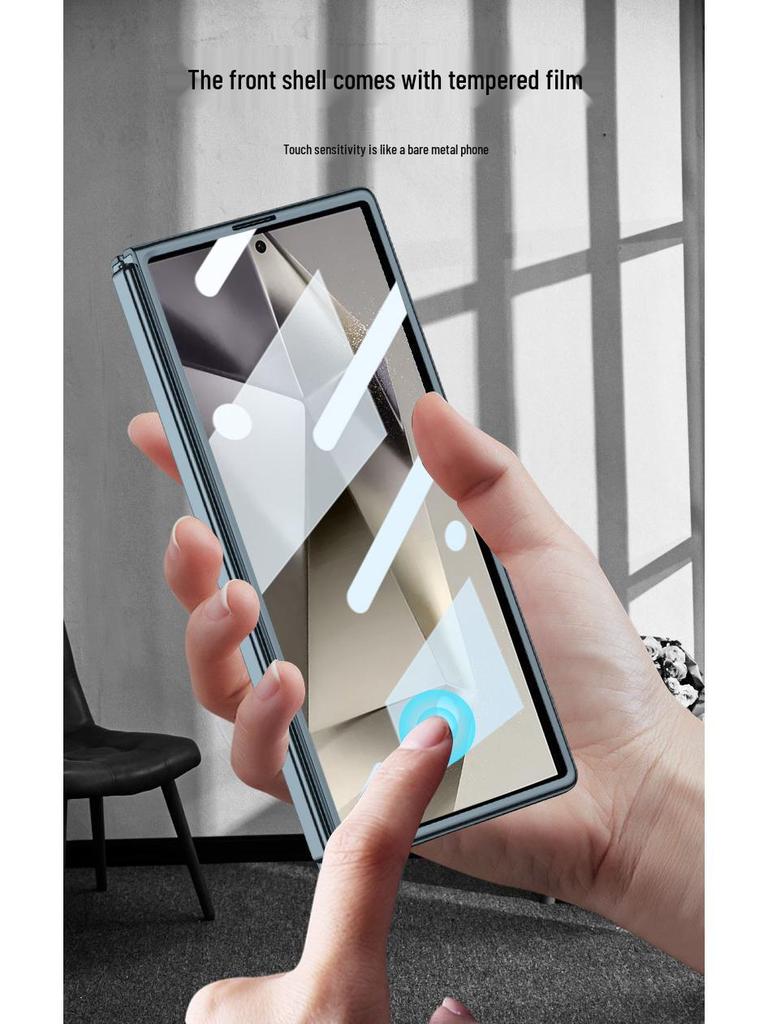 Samsung Z Fold6 Гальванизированный Прозрачный Защитный Чехол