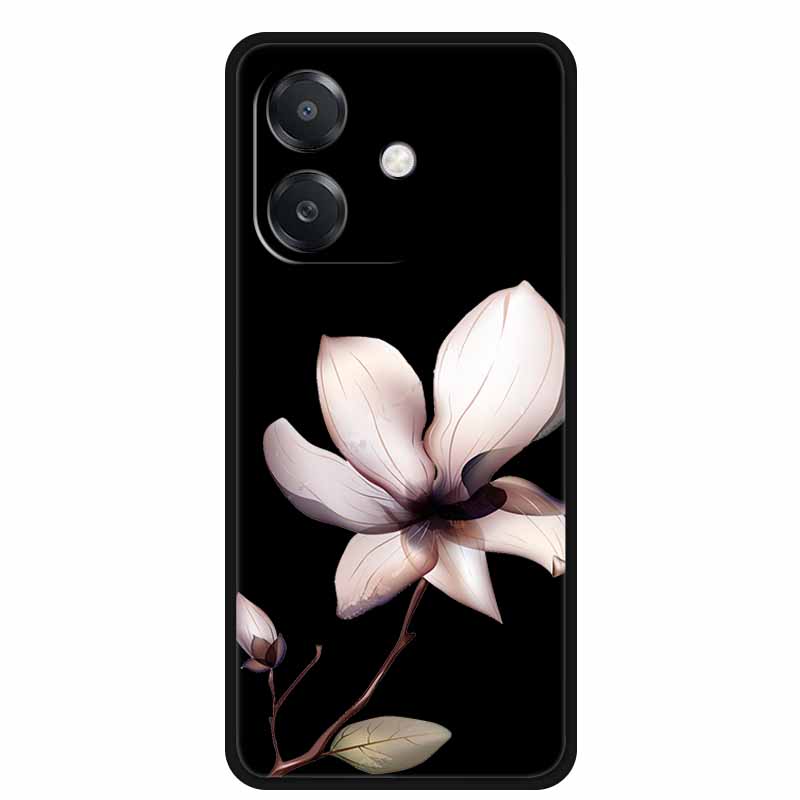Чехол для OPPO A3 / A3x 5G 6.67" Funda Черный Силиконовый Мягкий Чехол для Телефона Для OPPO A3x A3 5G Задняя Крышка Чехол A 3x A 3 x A3 x Мультяшный