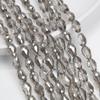 1 Strand 8x12mm Spacer Water Drop Beads AB Shine Glass Crystal Beads Bracelets for Women Accessory Beads for Jewelry Making