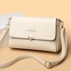 Women's Bag Summer New Mother Bag Korean Style One-shoulder Crossbody Bag Simple Embossed Middle-aged Women's Bag Trendy Square Bag