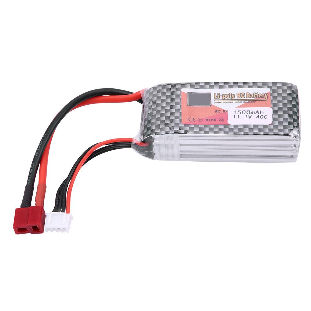 ZOP POWER 3S 11.1V 1500mAh 40C Rechargeable LiPo Battery with T Plug (1500mAh 40C)