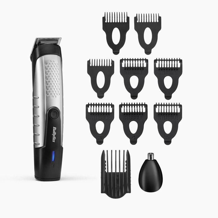 Машинка для стрижки волос мужская Babyliss T812E Lithium Power ЧЕРНЫЙ СЕРЕБРЯНЫЙ