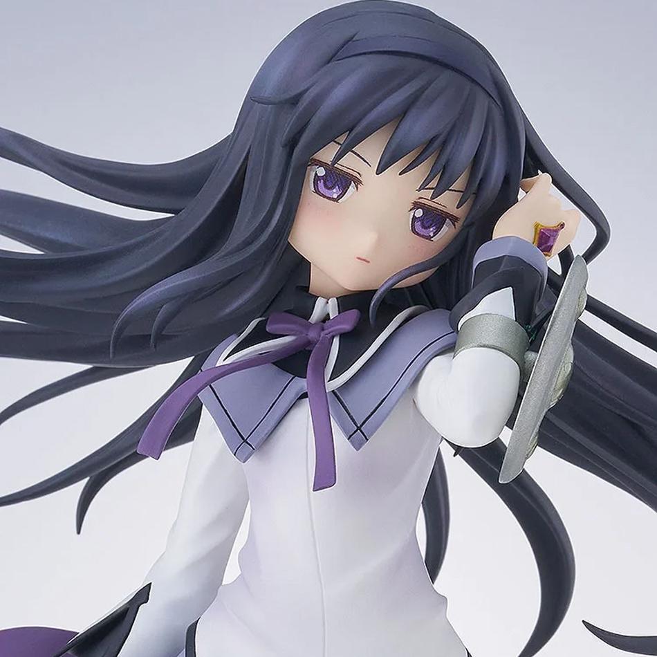 Anime Puella Magi Madoka Magica Figure 17cm Akemi Homura Action Figural Pvc Model Kawaii Decoration Doll Kid Toys Christma Gifts