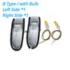 For Kia Forte Cerato 2009-2013 Side Mirror Turn Signal Light Lamp Blinker Repeater Indicator Left Right LH RH Driver Passenger