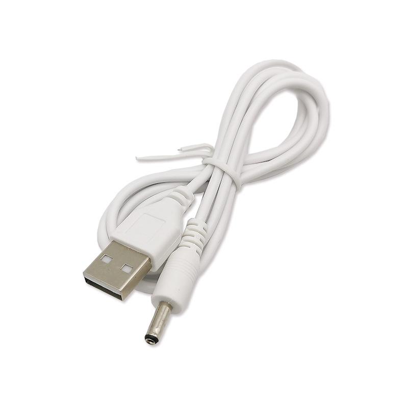 1 м Белый USB - DC3.5x1.35 Кабель питания: Совместимо с электрической зубной щеткой, косметическим инструментом, USB-вентилятором, зарядным устройством для игрушек.