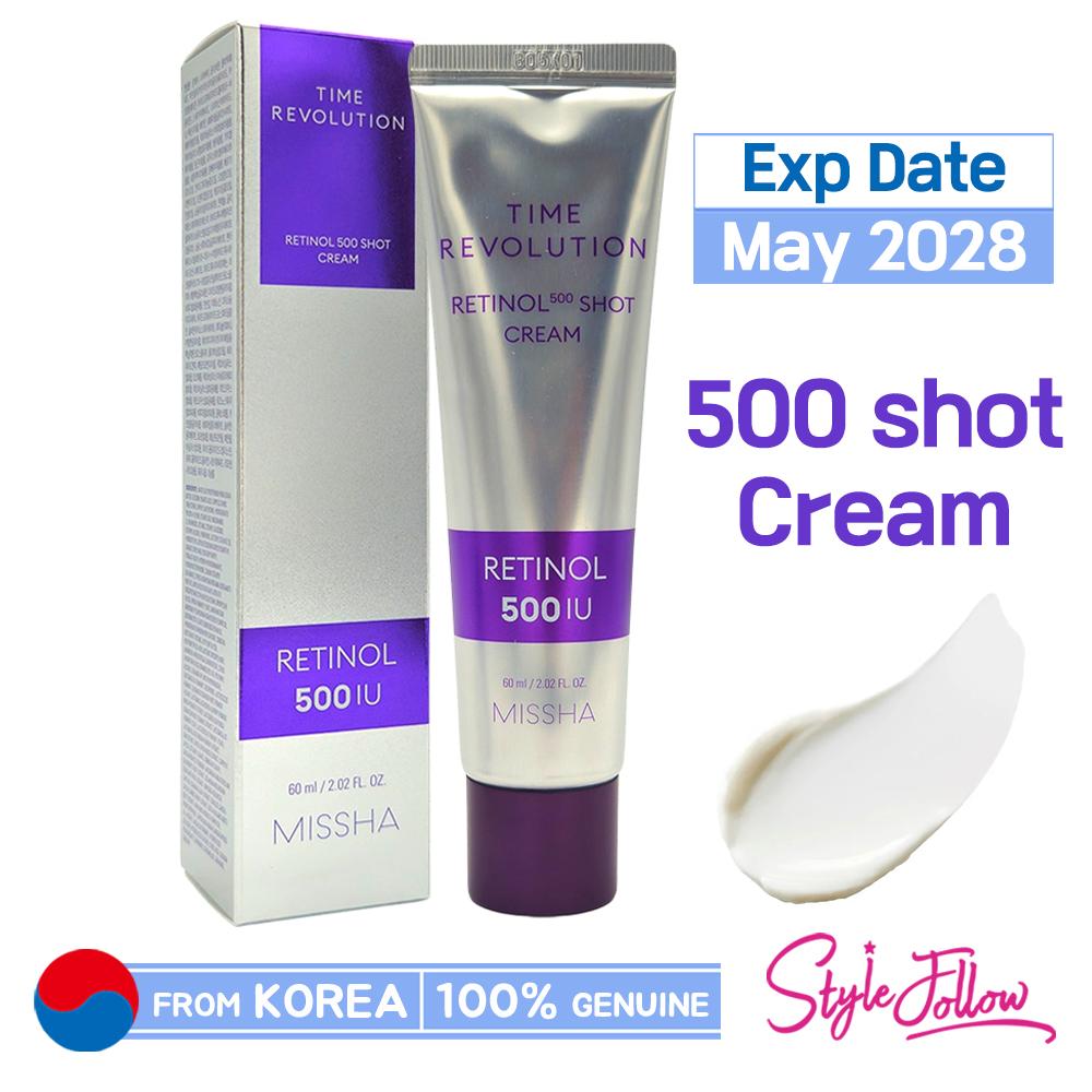 MISSHA Time Revolution Retinol 500 Shot Cream 60мл