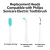 Совместимо с сменными насадками для электрических зубных щеток Philips, Многофункциональные насадки-рефиллы для 1100 2100 4300
