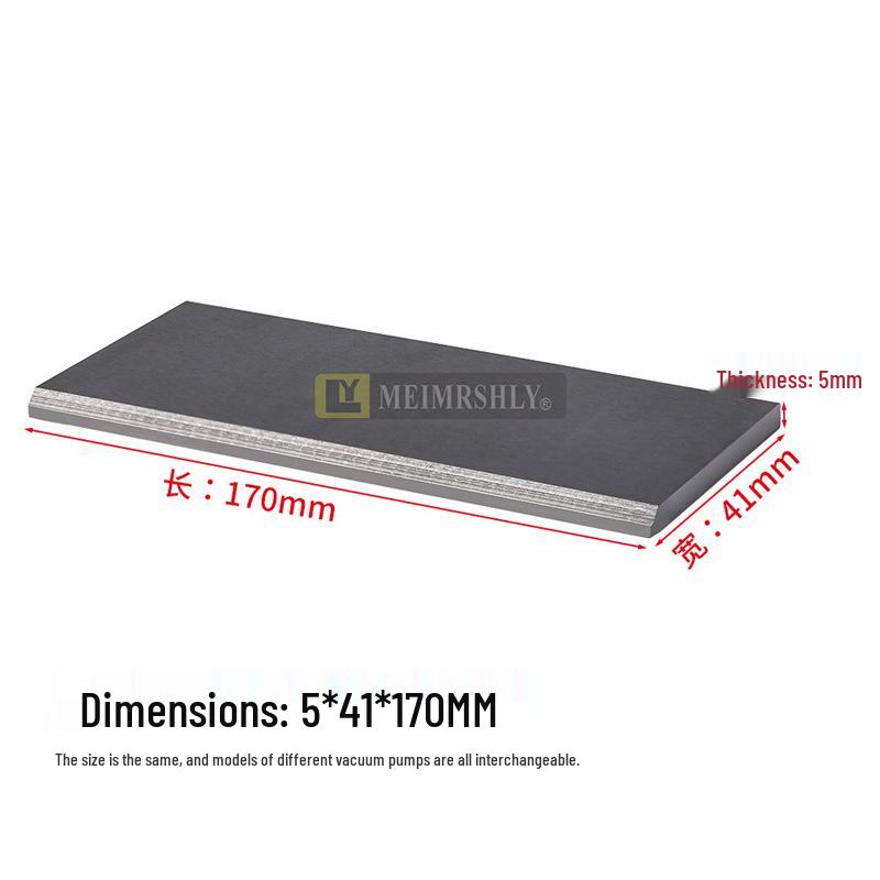 Углеродная пластина для вакуумного насоса Rietschle TLV3 VTE6 (40x15x3мм)