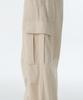 MUSINSA STANDARD WOMAN Women'S Corduroy Wide Cargo Pants [Cream]