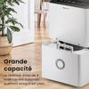 Pro breeze déshumidificateur compresseur connecté 30l/jour avec application smartphone, drainage continu et minuterie 24h