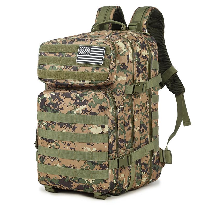 Large Capacity Tactical Backpack Sports Camouflage Backpack Camping Hiking Outdoor Bag