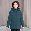 2024 Women's Mid-Length Loose Cotton-Padded Winter Jacket - Plus Size, Fashionable, Thickened Outerwear