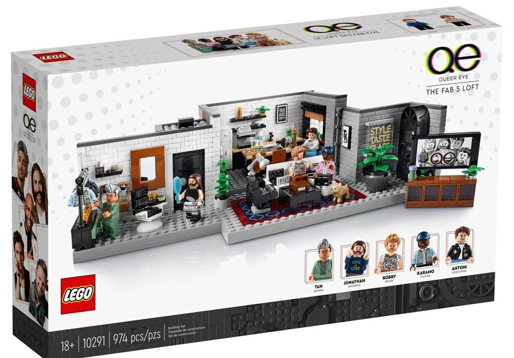 LEGO Queer Eye Fab 5 Loft 10291 -
