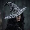 Большая Широкополая Рваная Колдовская Шляпа Готический Косплей Колдовская Шапка Смешная Шапка Волшебника Школьное Мероприятие