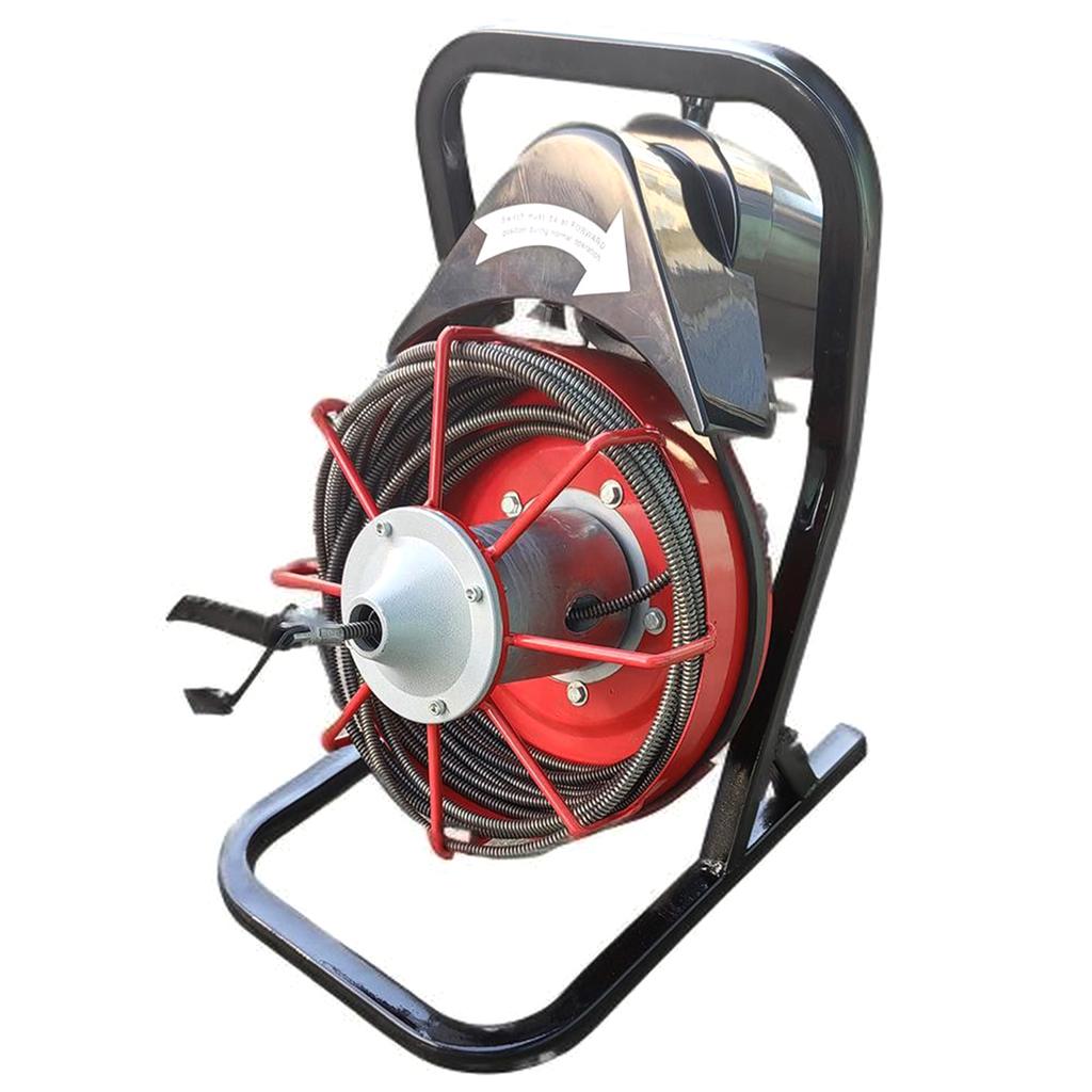 5pc/Set Drain Auger Drain Snake Drill Attachment For Efficient Pipe Cleaning In 4-8Inch Pipe for VEVOR PioneerWorks