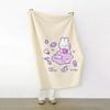 Cartoon meme m mongmong  Rabbit meme Throw Soft Warm Flannel Fleece Throw Blanket for Sofa Bed Travel Home