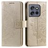 For Motorola Edge 50 Neo 5G/Moto S50 5G/Thinkphone 25 5G Case Imprinted Totem PU Leather Wallet Stand Phone Cover
