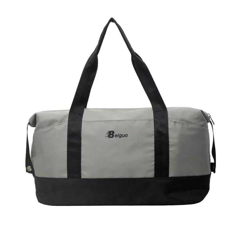 Женские складные дорожные сумки большой вместимости на молнии, лаконичные милые сумки, большие многофункциональные сумки, мода