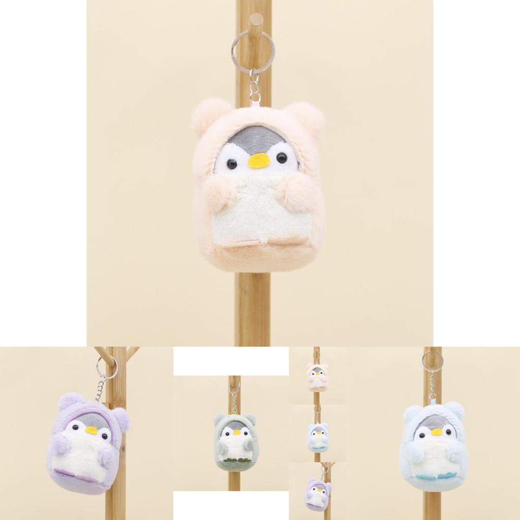 Очаровательный плюшевый мультяшный пингвин, брелок, милая мягкая игрушка, идеально подходит для подарков