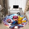 1 шт. Ковер-коврик для стула Pokémon, Пикачу, для офиса, Нескользящий, Мягкий и прочный офисный коврик