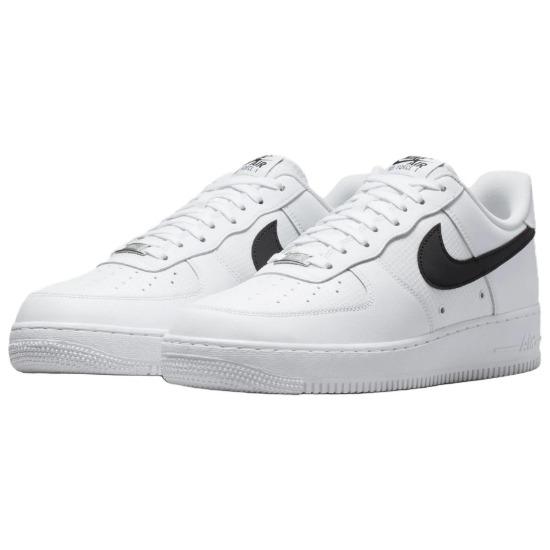 Nike Кроссовки Air Force 1 Tech Удобная посадка Низкие Унисекс Белый Черный IR0952-100