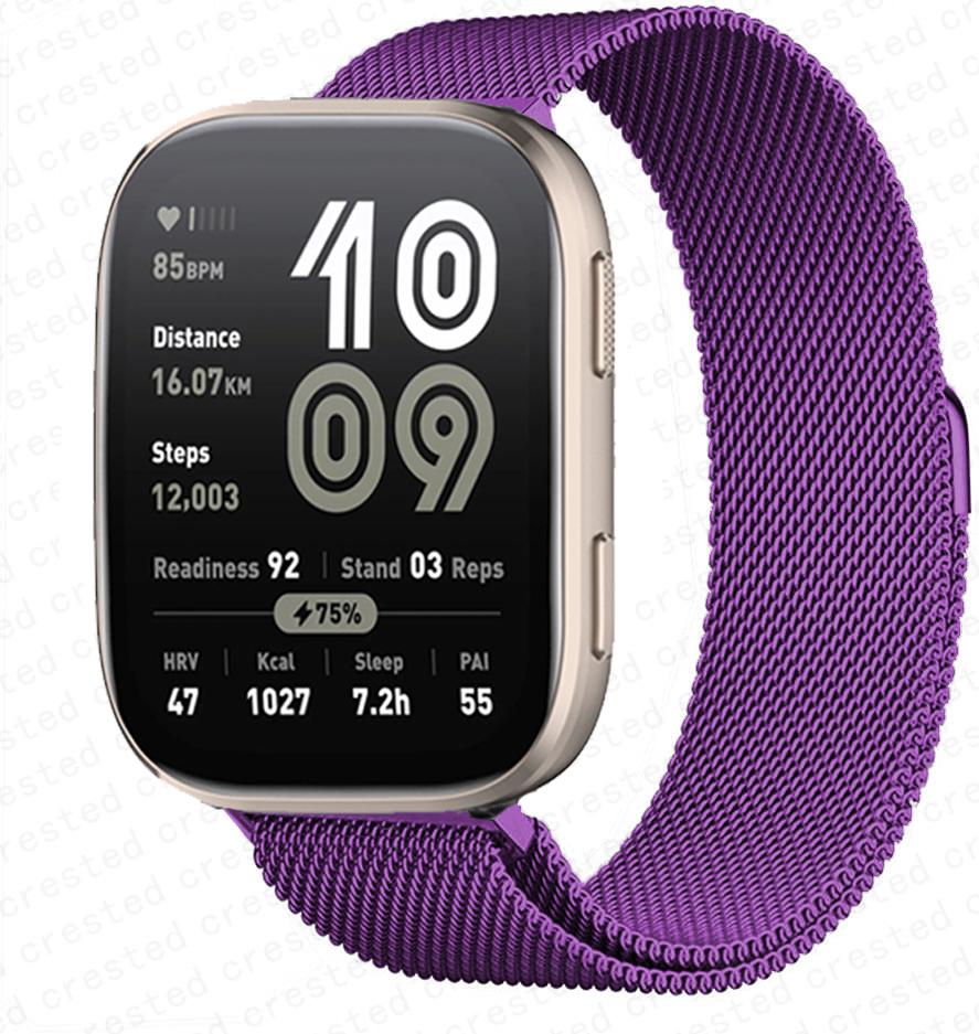 20 мм 22 мм ремешок для часов для Amazfit bip 6 5 Balance GTS 4 mini 2 2e 3 GTR 4 2 3 Pro миланская петля correa браслет huawei gt 5 Band