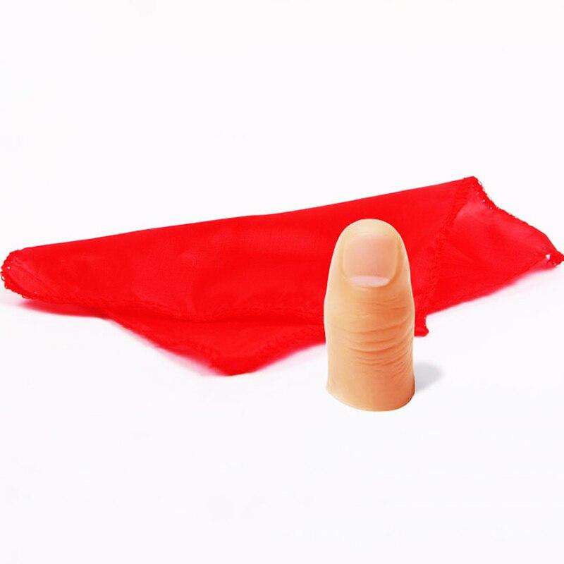 4 шт. Магический реквизит Магическое кольцо Рука Лотос Шарф Исчезновение Палец Взрыв Кубики Классические игрушки