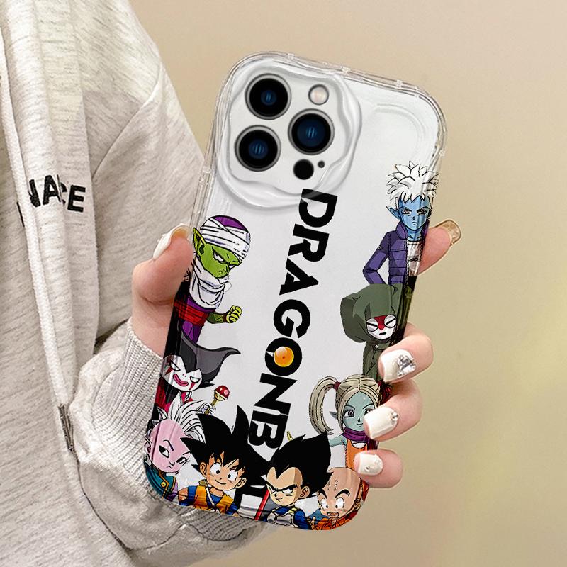 Popular Anime D-Dragon Balls Trunks Goten Phone Case for iPhone 16 15 14 ProMax 13 12 11 8 7 Plus X XR XS Max TPU Silicone Cover