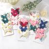 New 4PCS Flower Butterfly Hair Clips Girls Favorite Fashion Lovly Barrettes Clips Gift Baby Hair Accessories