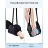 Adjustable Leg Rest Detachable Foot Resting Hammock Comfortable Airplane Foot Hammock  Office