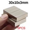 30x10x3mm Super Strong Neodymium Magnet N35 NdfeB Permanent Magnetic imanes Block Powerful Magnets Refrigerator