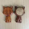 Scalp Meridians Relaxation Sandalwood Comb Round Teeth Hair Comb Air Cushion Comb  for Women