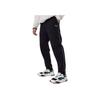 Puma Solid Color Brand Logo Print Mid Waist Retro Sports Striped Cuffed Casual Pants Men Bottoms Black 686083-01