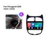 2 + 32 ГБ автомобильный радиоприемник для Peugeot 206 206CC 206SW 2000-2016 Citroen C2 2004-2008 плеер Android Carplay WIFI GPS навигация стерео 2din
