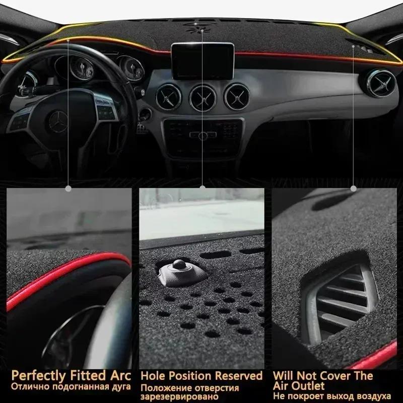 Автоаксессуары Для Peugeot 207 CC 206+ 206 Plus 2006~2014 Автомобильный Противосолнечный Коврик на Панель Приборов, Центральную Консоль, Коврик для Защиты от Света