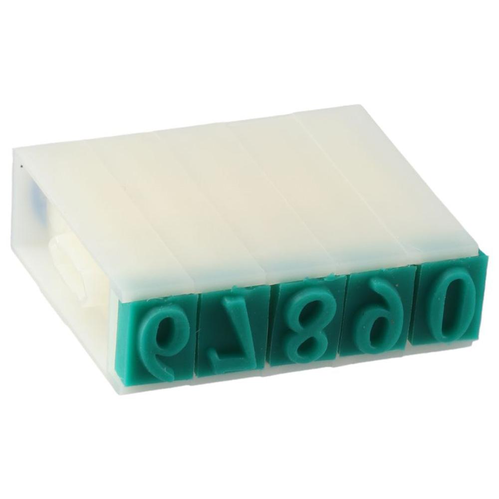 Detachable Number Stamps Numeral 0-9 Stamp Combination Set Tag Birthday Party