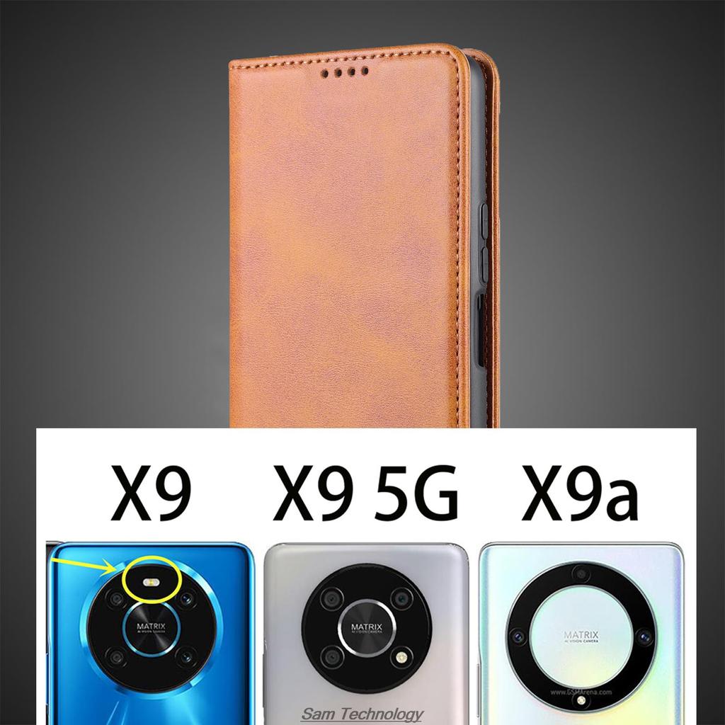 Роскошный магнитный адсорбционный кожаный чехол для Huawei Honor X9 X9a откидной чехол защитный чехол Honor X9 X9a 4G 5G Capa Fundas Coque