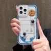 Чехол-кармашек для карт из силикона для Samsung S23 S24 S25 Plus iPhone 17 Air 16 14 Pro Max Oppo Reno 10 11 12 Pro Прозрачный бампер для телефона