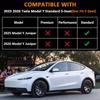 TPE Floor Mats For Tesla New Model Y Standard 2025 2026 Waterproof Luggage All Weather Full Set Mat Foot Pads Model Y Trunk Mats