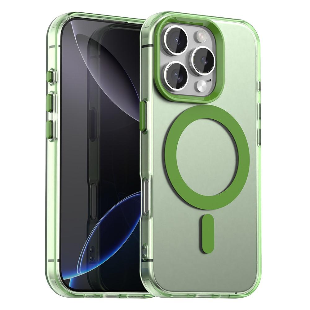 Fashion Matte Armor Magnetic For Magsafe Case For iPhone 16 15 13 12 14 11 Pro Max Plus Soft Frame Wireless Charging Hard Cover