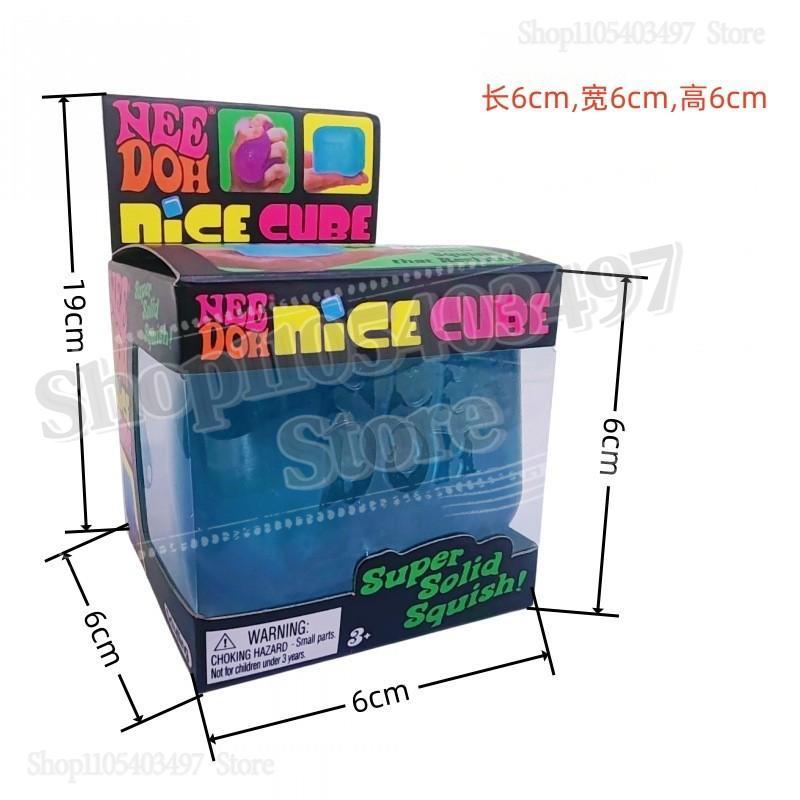 Новая сенсорная игрушка-антистресс Schyling Nee-doh Nice Cube для снятия стресса, игрушка для кончиков пальцев для сжимания и игры, с подарками