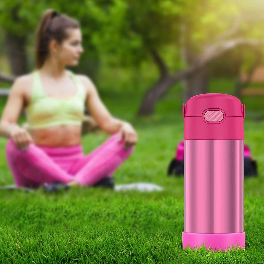 Non-Slip Water Cup Coasters Silicone Water Bottom Sleeve Cup Mat Vacuum Cup Bottom Mat  Mug