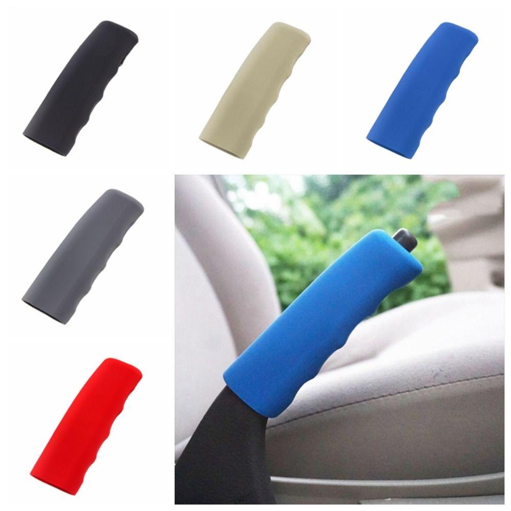 Hand Brake Sleeve Car Silicone Handbrake Cover Shift Non Slip Grip Handle Hand Brake Protection
