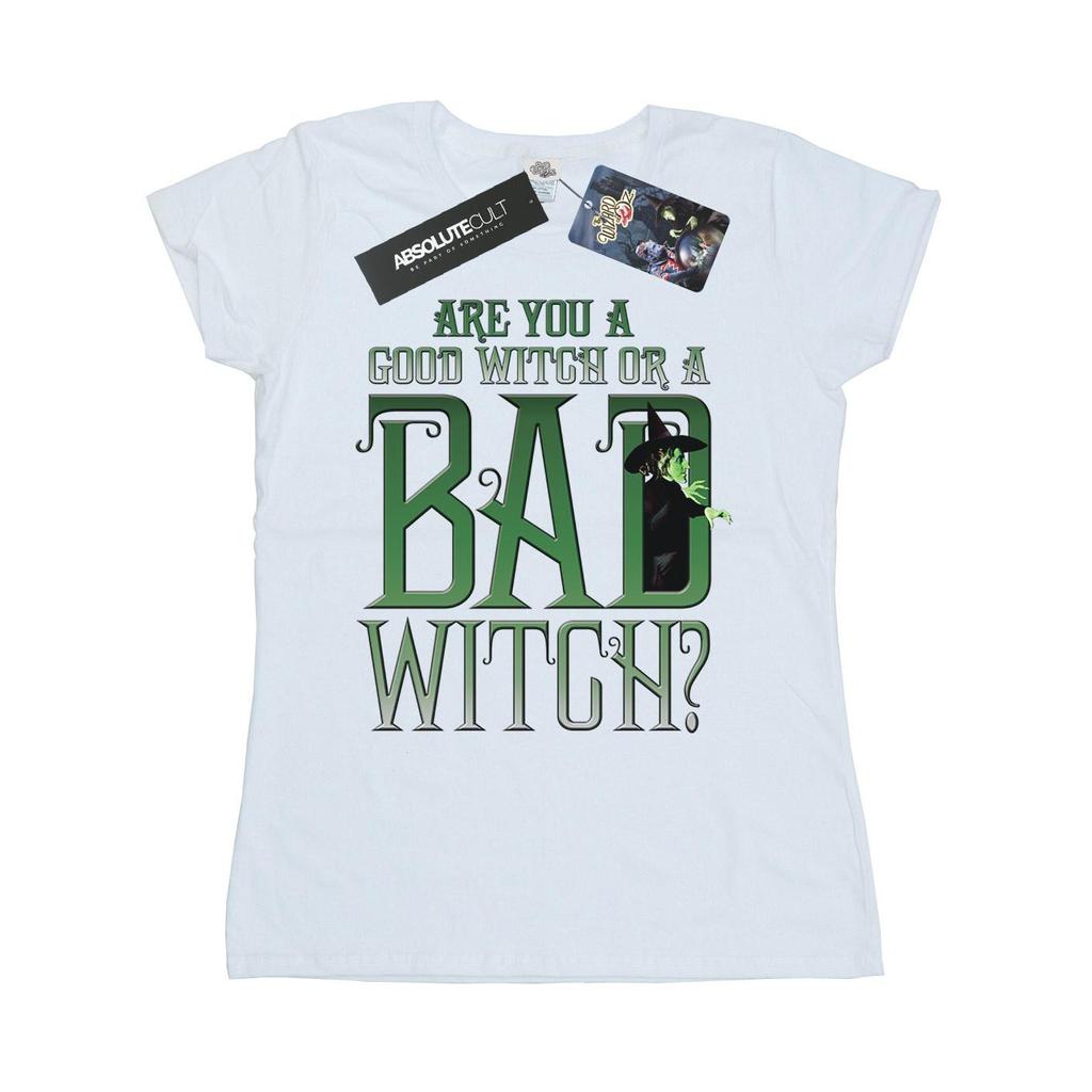 The Wizard Of Oz Womens/Ladies Good Witch Bad Witch Cotton T-Shirt