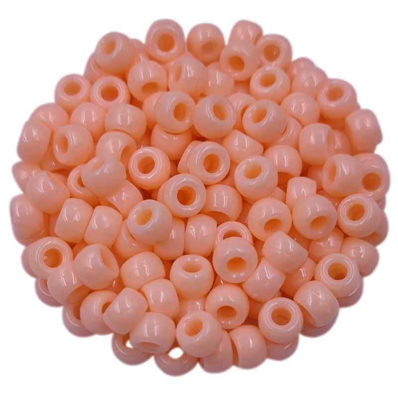 40 шт. 9*6 мм однотонные яркие цвета с большим отверстием свободные бусины однотонные бусины DIY Изготовление ювелирных изделий