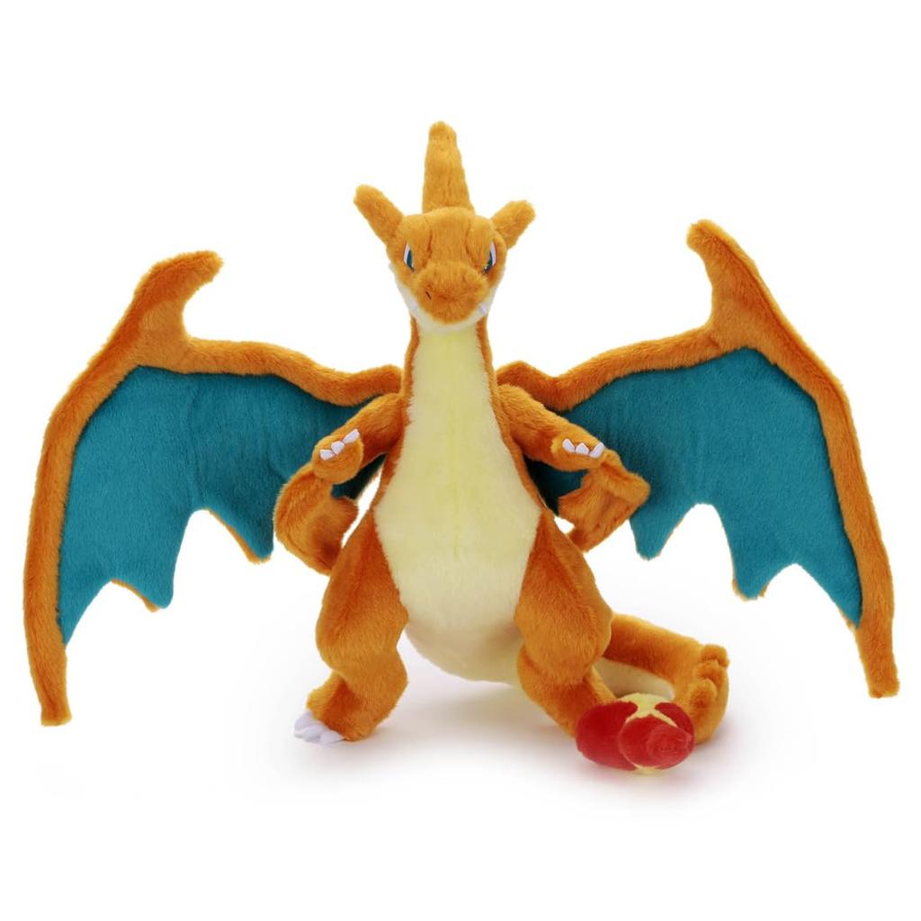 Takara Tomy Arts Pokemon I Choose Pokemon Get Plush Toy Mega Charizard Y Plush Toy 38cm (TAKARATOMY A.R.T.S) You! Width Approx.