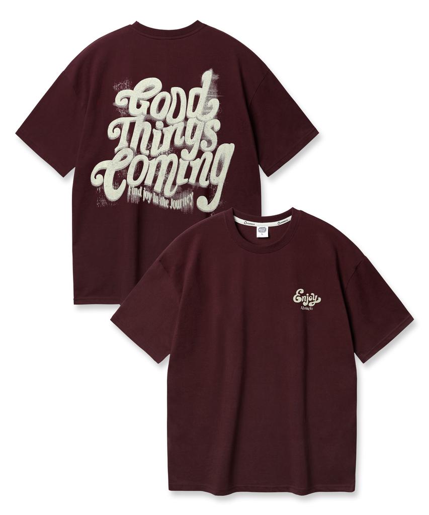 ALVINCLO Good Things Coming Oversized Short Sleeve Tee Ast4757 (5 Colors)