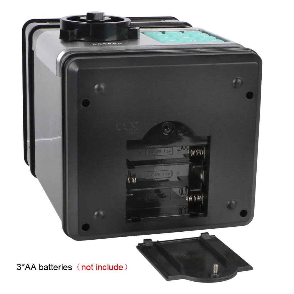 Электронный пароль, копилка, кодовый замок, копилка, мини-сейф, монеты, экономия денег, счетчик денег, домашний декор, подарок ребенку, автоматический