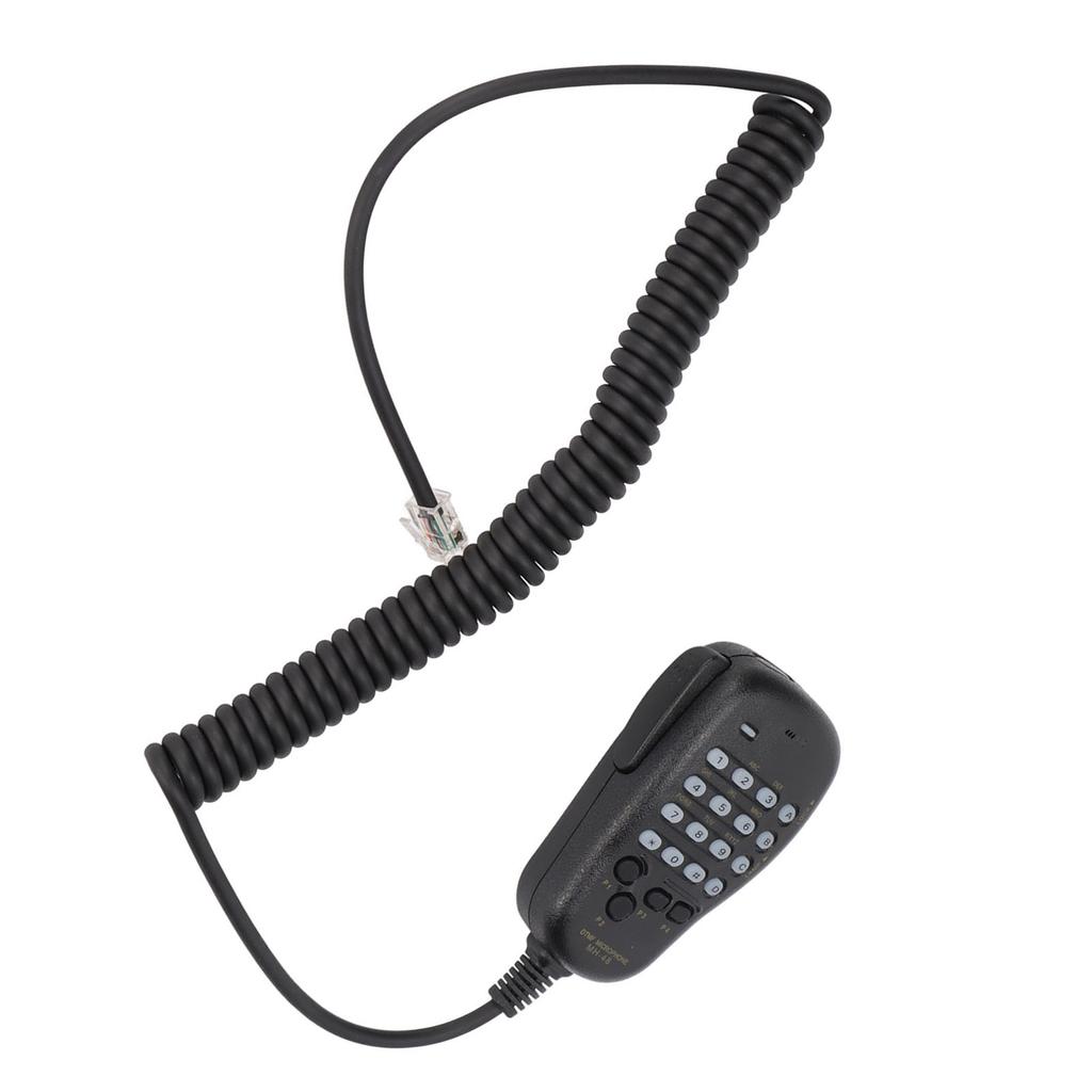 Микрофон DTMF Микрофон DTMF с кнопкой для YAESU MH‑48 MH‑48A6J FT‑8800R FT‑8900R FT‑7900R FT‑1807
